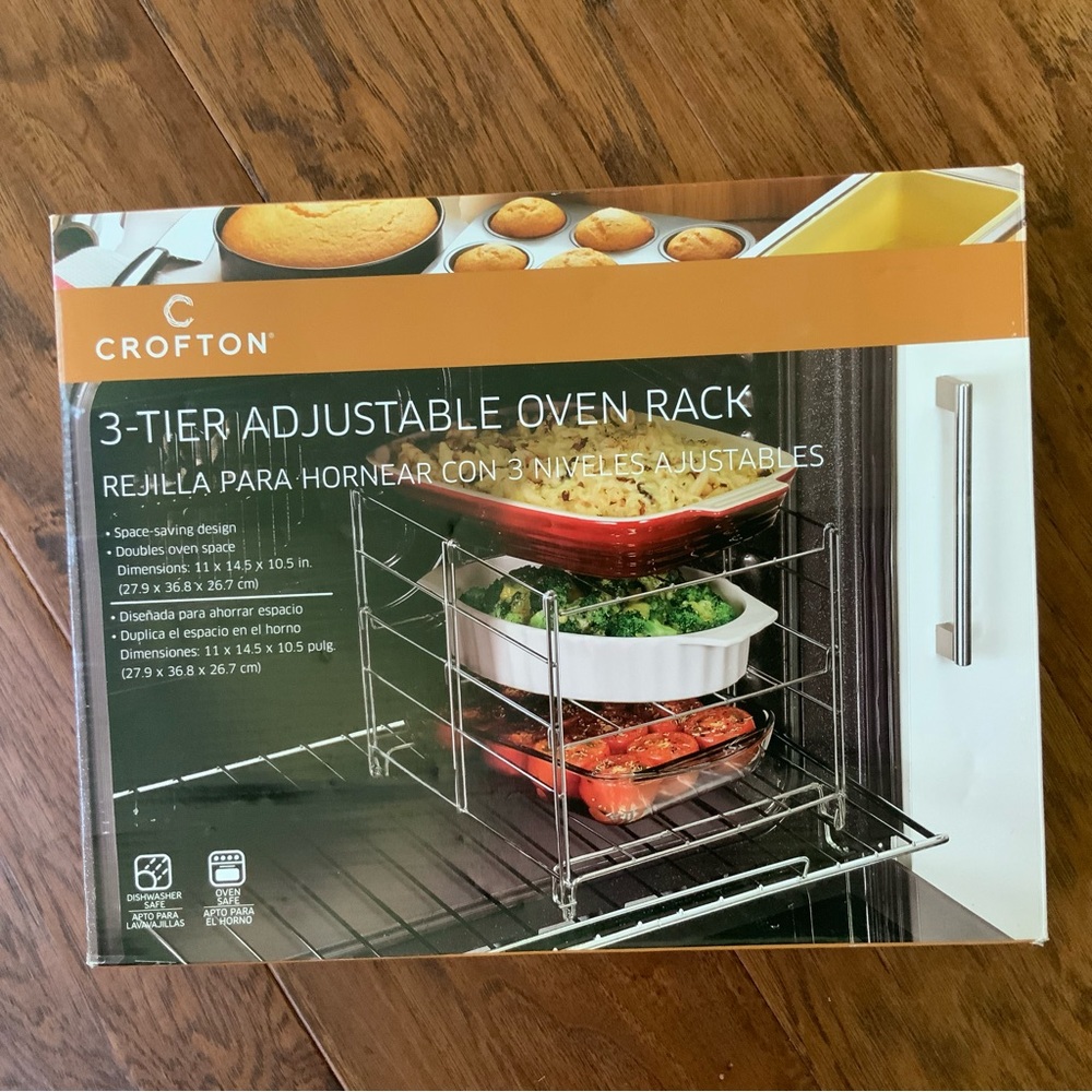 Crouton 3-tier Adjustable Oven Rack